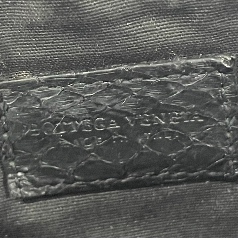 Authentic Bottega Veneta Black Python Cosmetics C… - image 6